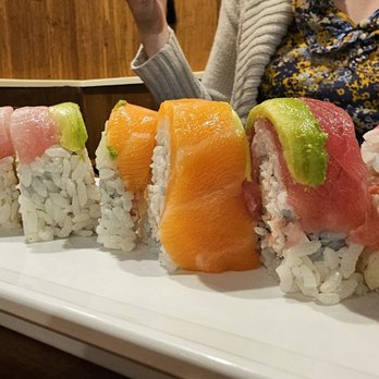 Yakumi Sushi - Rainbow roll - Japanese Near Me - Poway, California