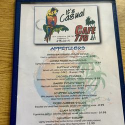 Cafe 776 - Menu 8/24