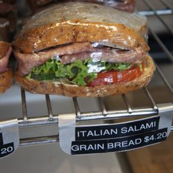 Patisserie Delight Cafe - Italian salami grain bread ($4.20)