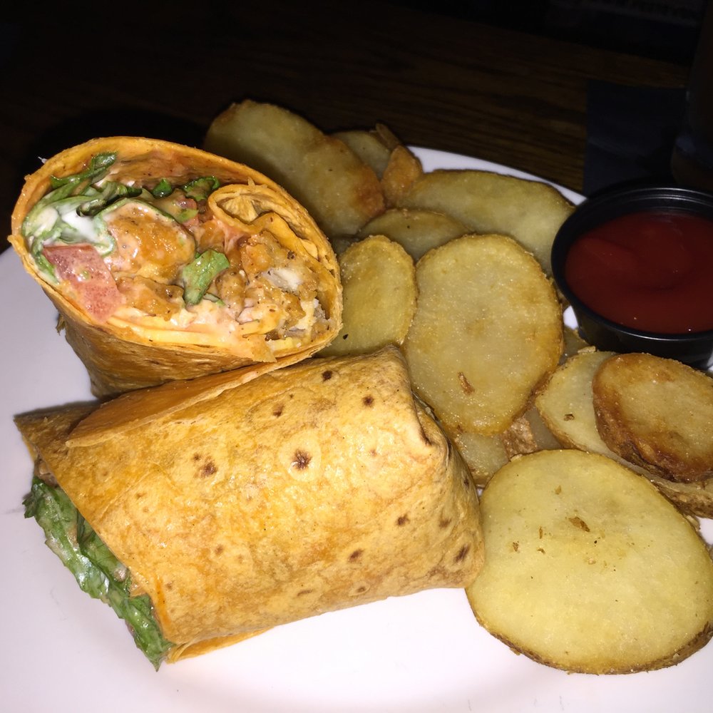 Hell's Kitchen - Buffalo Chicken Wrap - New American Near Me - Norfolk, Virginia Hell's Kitchen - Buffalo Chicken Wrap - New American Near Me - Norfolk, Virginia