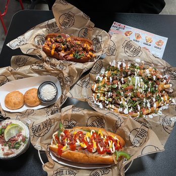 The Compound by Dirt Dog - Hot Dogs Near Me - Commerce, California The Compound by Dirt Dog - Hot Dogs Near Me - Commerce, California