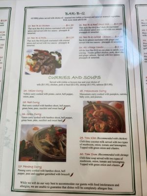 Menu photo 4 Thai Mekong Graham, WA