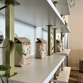 Holsem Coffee - a shelf of coffee bags on a shelf - Coffee & Tea Near Me - San Diego, California Holsem Coffee - a shelf of coffee bags on a shelf - Coffee & Tea Near Me - San Diego, California