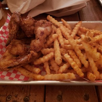 BirdHouse - Combo deal $9 for 3 wings, fries, and drink. Honey butter wings - Chicken Shop Near Me - Page, Arizona