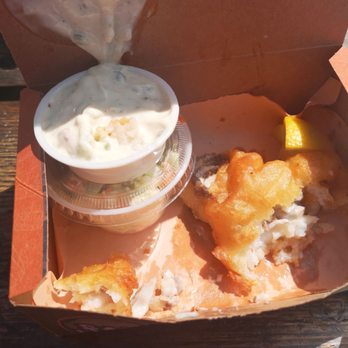 Bob's on the Rocks - Fresh cod, tartar sauce and coleslaw - Canadian (New) Near Me - Prince Rupert, British Columbia Bob's on the Rocks - Fresh cod, tartar sauce and coleslaw - Canadian (New) Near Me - Prince Rupert, British Columbia