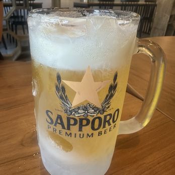 Chan Chan Food House - Ice cold Sapporo beer - Korean Near Me - Irvine, California