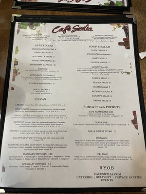 Menu photo 7 Cafe Sicilia Bedford, TX