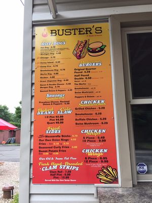 Menu photo 7 Buster's Drive In Bristol, CT