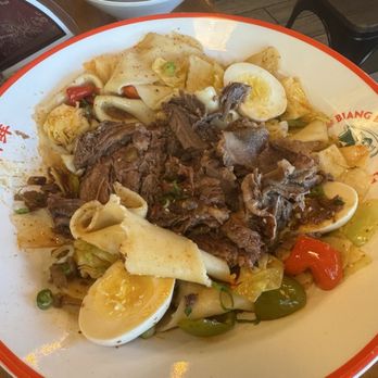 Biang Biang Noodles - Dry Mala Spicy Beef Dry Mix Noodles - Noodles Near Me - Seattle, Washington