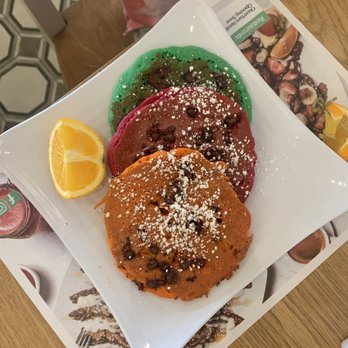 Pur & Simple - Rainbow pancakes for the kids ! - Breakfast & Brunch Near Me - Dartmouth, Nova Scotia