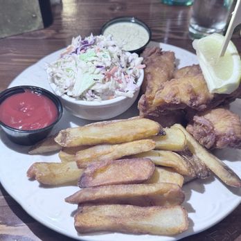 Patrick Doud's Irish Pub - Fish and chips dinner - Irish Near Me - Mackinac Island, Michigan Patrick Doud's Irish Pub - Fish and chips dinner - Irish Near Me - Mackinac Island, Michigan
