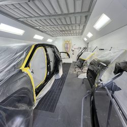 South Bay Auto Collision Inc - OEM recommended heated paint booth
