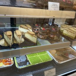 Dessert selection