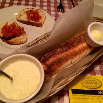 Trattoria Tiramisu - Complimentary bread - Italian Near Me - Bettendorf, Iowa Trattoria Tiramisu - Complimentary bread - Italian Near Me - Bettendorf, Iowa