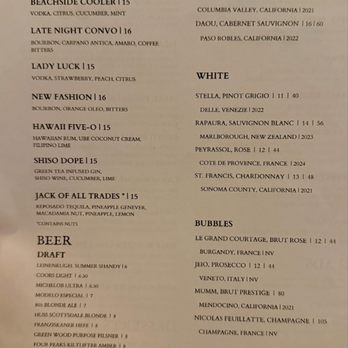 Born & Bred - Drink menu - Breakfast & Brunch Near Me - Chandler, Arizona