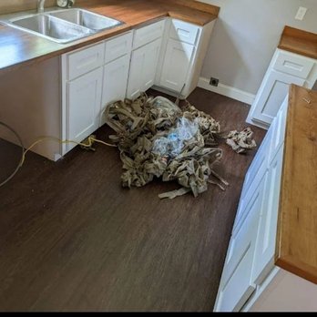 Apex Movers - Trash just left after unwrapping things that had moving blankets. - Movers Near Me Apex Movers - Trash just left after unwrapping things that had moving blankets. - Movers Near Me