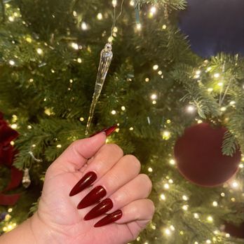 Organic Nail Spa - Perfect burgundy combo DND 1 coat Fudgsicle 1 coat Spiced Berry - Nail Salons Near Me - Mission Viejo, California Organic Nail Spa - Perfect burgundy combo DND 1 coat Fudgsicle 1 coat Spiced Berry - Nail Salons Near Me - Mission Viejo, California