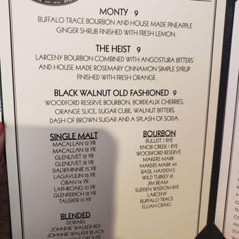 Jake’s Downtown - Drink menu - Steakhouses Near Me - Billings, Montana