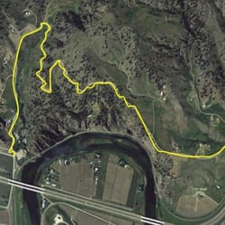 The Ranch at the Dearborn - At Exit 240, go north on Cooper Drive for .5 miles take the right fork.  Go 1.7 miles and you are at our driveway (206 Cooper Dr