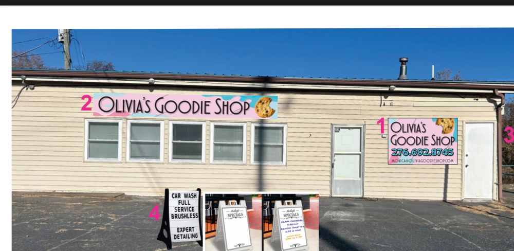 Olivia’s Goodie Shop Logo