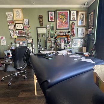 Kustom Kulture Tattoo Studio - Waiting Area & Hospitality of the business - Tattoo Near Me - Reseda, California Kustom Kulture Tattoo Studio - Waiting Area & Hospitality of the business - Tattoo Near Me - Reseda, California
