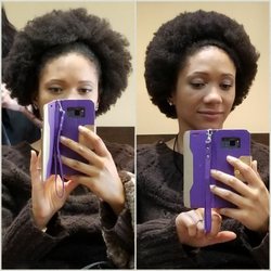Salon M Adore - Magic work of Serena! Thank you for making my afro even! Just under an hour, and it looks fantastic.