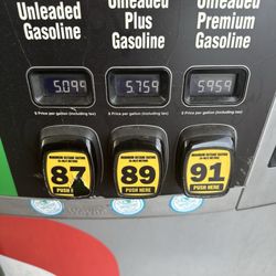 Safeway Fuel Station - $5.09 a gallon-8/16/2026