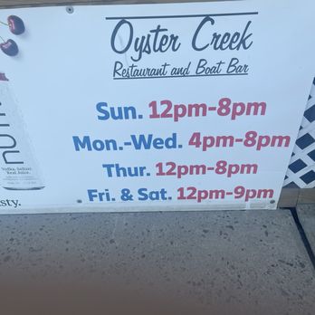 Oyster Creek Inn - Parking lot - Seafood Near Me - Leeds Point, New Jersey Oyster Creek Inn - Parking lot - Seafood Near Me - Leeds Point, New Jersey