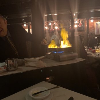 Capriccio - Scampi alla Gino-Flambé Prepared at Your Table - New American Near Me - Providence, Rhode Island