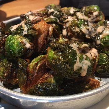 BJ's Restaurant & Brewhouse - Honey Sriracha Brussel Sprouts app - New American Near Me - Upper Saint Clair, Pennsylvania