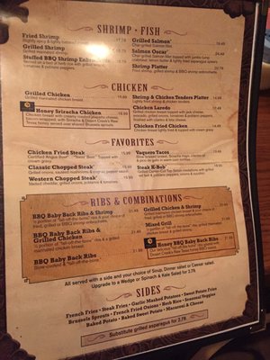 Menu photo 5 Saltgrass Steak House Lafayette, LA