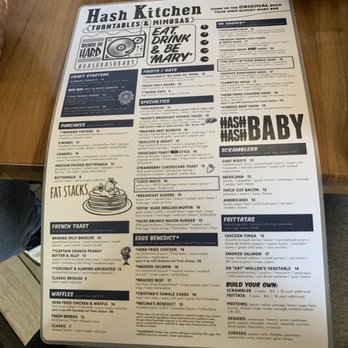 Hash Kitchen - Menu - Breakfast & Brunch Near Me - Scottsdale, Arizona