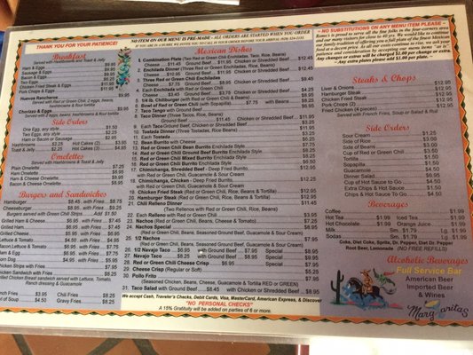 Menu photo 3 Romo's Cafe Holbrook, AZ Menu photo 3 Romo's Cafe Holbrook, AZ
