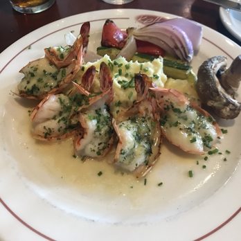 Kelly's Steak and Seafood - Jumbo Oven Roasted Garlic Prawns - Seafood Near Me - Boalsburg, Pennsylvania