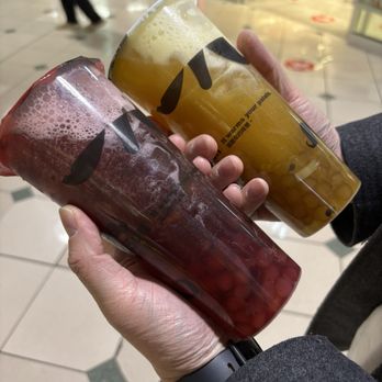 Mr. Sun Tea - Passion fruit and grape teas - Bubble Tea Near Me - Markham, Ontario