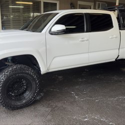 Custom Autos Accessories - John's Tacoma got a maintenance wash today
Now he's ready for the weekend
