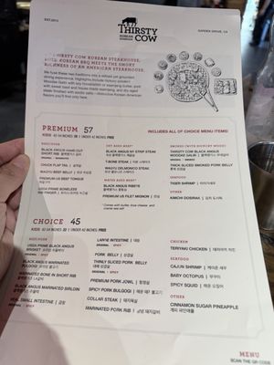 Menu photo 5 Thirsty Cow Korean BBQ Garden Grove, CA Menu photo 5 Thirsty Cow Korean BBQ Garden Grove, CA