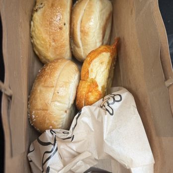 Jeff's Bagel Run - To Go- (Top L: Everything) (Top R: Rosemary Salt) (Bottom L: Rosemary Salt) (Bottom R: Jalapeño Cheddar) - Coffee & Tea Near Me - Plantation, Florida Jeff's Bagel Run - To Go- (Top L: Everything) (Top R: Rosemary Salt) (Bottom L: Rosemary Salt) (Bottom R: Jalapeño Cheddar) - Coffee & Tea Near Me - Plantation, Florida