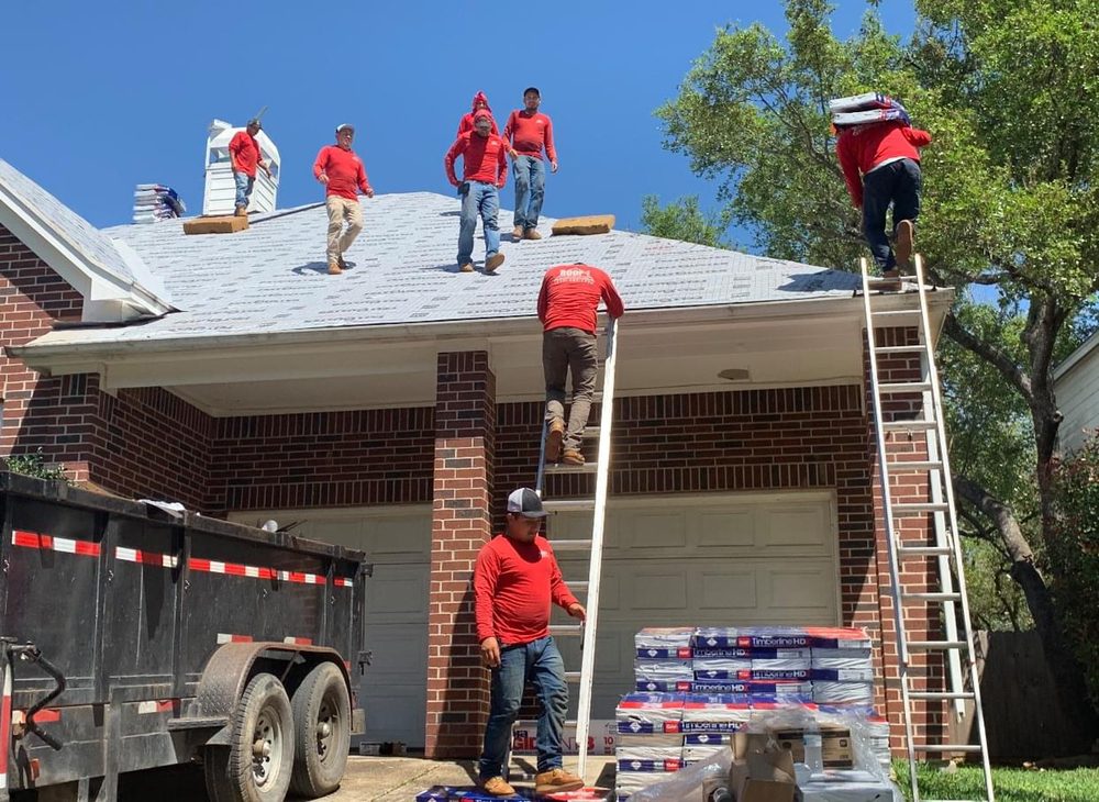 Slide of Roof 1 Construction