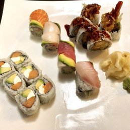 Spicy Tuna Roll + Philly Roll Spicy Tuna Roll + Philly Roll