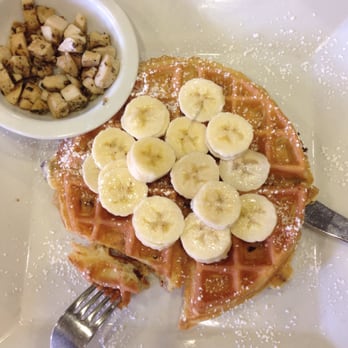 Waffles Incaffeinated - South Side - Chicken with bananas, just because I can. - Breakfast & Brunch Near Me - Pittsburgh, Pennsylvania Waffles Incaffeinated - South Side - Chicken with bananas, just because I can. - Breakfast & Brunch Near Me - Pittsburgh, Pennsylvania