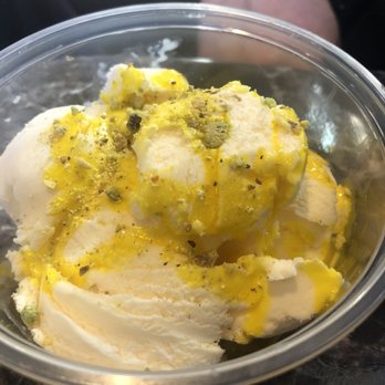 Express Gyro - Saffron ice cream - Mediterranean Near Me - Lincoln, California