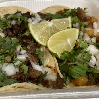 TacoBus - Tacos: carne asada and al pastor - Mexican Near Me - Albuquerque, New Mexico