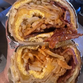 Gus' Meat & Deli - Bacon breakfast burrito - Delis Near Me - Campbell, California