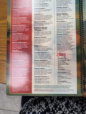 Menu photo 5 El Ricon De Mexico Kissimmee, FL Menu photo 5 El Ricon De Mexico Kissimmee, FL