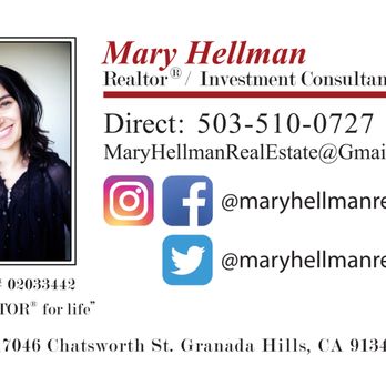 Mary Hellman - Mickie Ardi Realty - Business card designed by Tony Diaz - Real Estate Agents Near Me - Granada Hills, California Mary Hellman - Mickie Ardi Realty - Business card designed by Tony Diaz - Real Estate Agents Near Me - Granada Hills, California