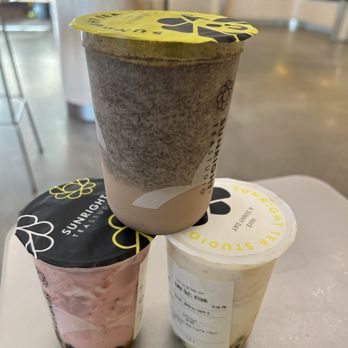 Sunright Tea Studio  - Strawberry milk, Hokkaido frostie, Oreo chocolate milk - Bubble Tea Near Me - Las Vegas, Nevada