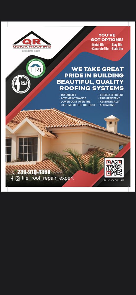Slide of Quick Roofing