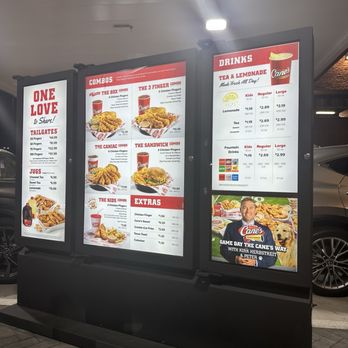 Raising Cane's Chicken Fingers - Chicken Shop Near Me - Indianapolis, Indiana