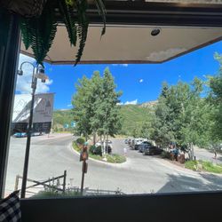 Fuel - A look outside the window from the cute bench inside